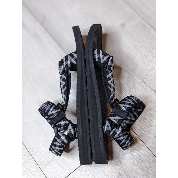 TEVA Men's Original Universal Sandal - Black/Grey - 10 - Picture 9 of 10